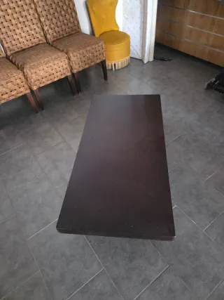 Mesa baja de sofá moderna