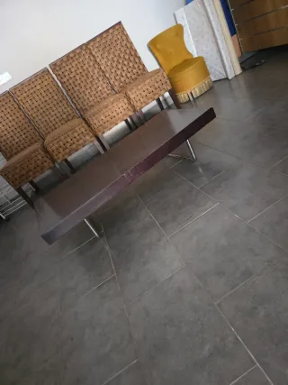 Mesa baja de sofá moderna