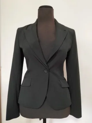 Chaqueta Zara Negra Talla S