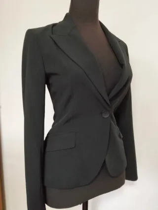 Chaqueta Zara Negra Talla S