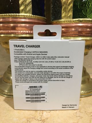 Caricabatterie Samsung 45W PD USB-C