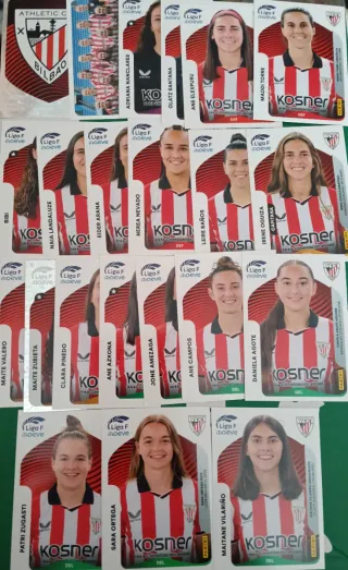 Plantilla Athletic Club Femenino 2025 2026 complet