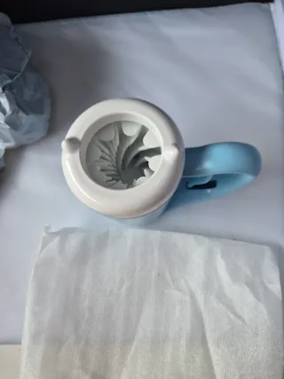 Limpiador de Patas para Perro Azul