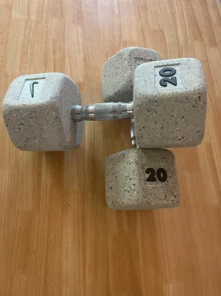 Mancuernas Nike 20 kg