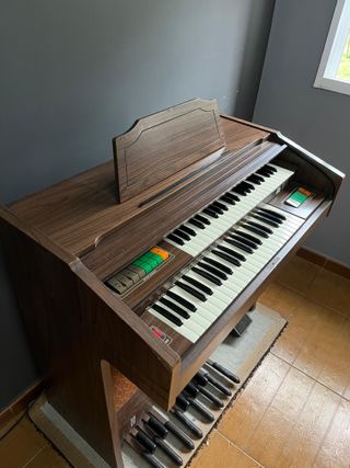 Órgano LIRA 65R Vintage Mueble Madera