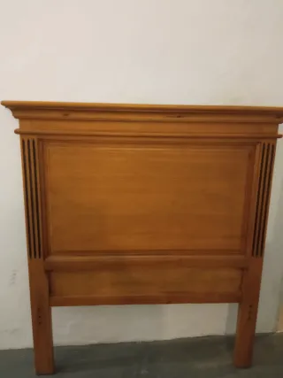 Cabecero madera pino 90cm