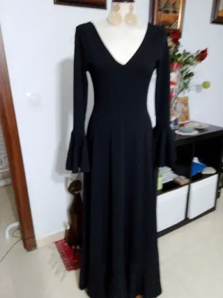 Mantón Flamenco Blanco Bordado