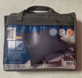 Toldo Vela Cuadrado Gris 3x3m