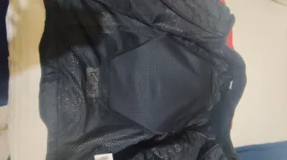 Chaqueta Ixon Moto Negra y Roja