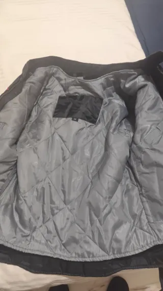 Chaqueta Ixon Moto Negra y Roja