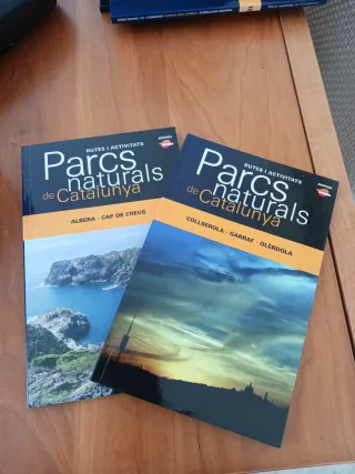 Col·lecció llibres Parcs naturals de catalunya