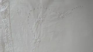 Sábana Algodón Bordada Cristina