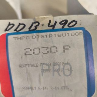 TAPA DISTRIBUIDOR RENAULT 14 NUEVO 2030P