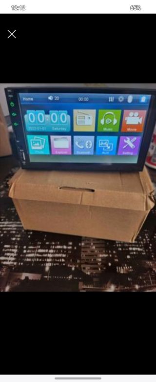 RADIO PARA COCHE PANTALLA TÁCTIL 7" NUEV