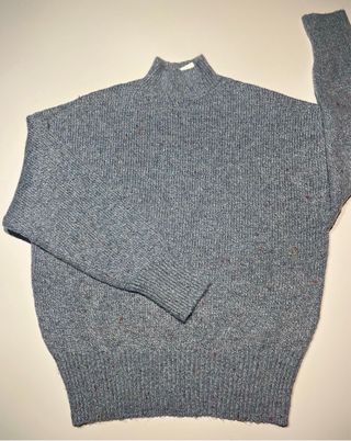 Jersey Zara kids azul claro jaspeado