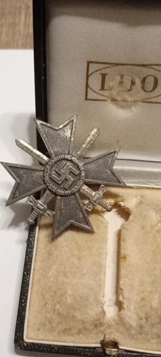 Militaria III Reich Wehrmacht KVK 1° class