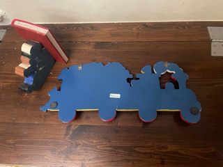 Appendiabiti tren con fermalibri orsetto