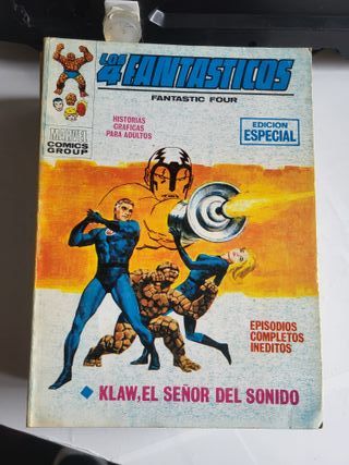 Lote Comic 4 Fantasticos