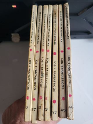 Lote Comic 4 Fantasticos