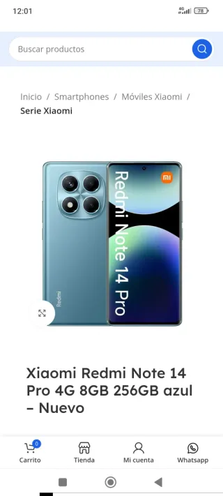 lSmartphone de 8+256GB, Pantalla de 6.67" AMOLED