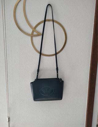 Bandolera Emporio Armani Azul Oscuro