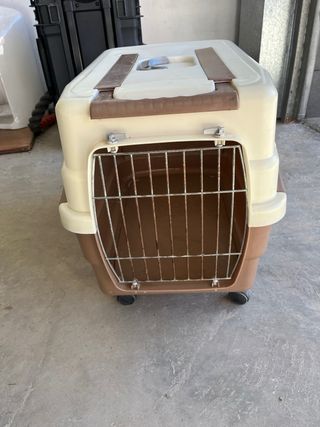 Transportín para mascotas con ruedas