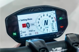 DUCATI Streetfighter V2 AMORTIGUADOR DE DIRECCIÓN * BREMBO * PORTA CORTO