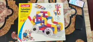 Quercetti Tubation Wheels - Gioco Costruzioni 3-8
