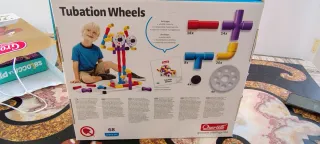 Quercetti Tubation Wheels - Gioco Costruzioni 3-8