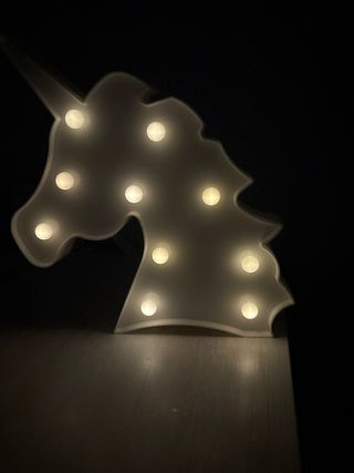 Lámpara Unicornio LED