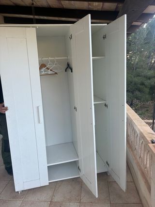 Armario Blanco Ikea Casi Sin Uso