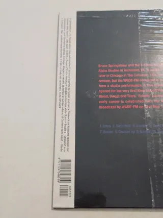 Bruce Springsteen CD Live at Alpha Studios