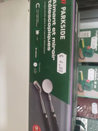 Parkside Magnete e Specchio Telescopico