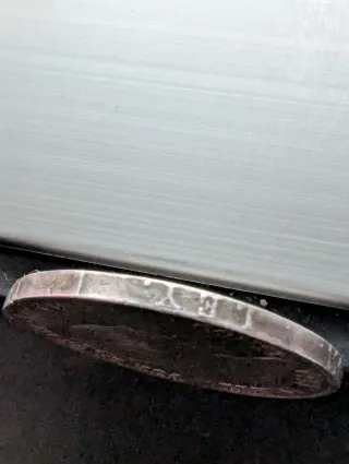 Isabel II 10 Reales 1854 Barcelona plata