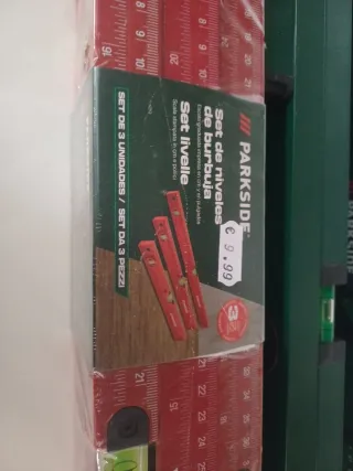 Set Livelli Parkside 3 Pezzi 50,60,80 cm