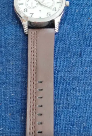 Reloj Skyline Marrón y Blanco