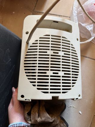 Calefactor Eléctrico Beige