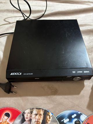 Lettore DVD Audiola + 6 Film DVD