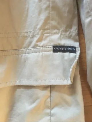 Gabardine Dossier Two bege M