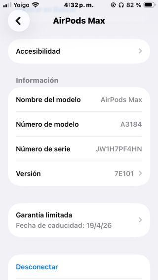 AirPods Max Medianoche (Negro)