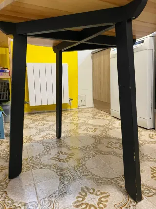 Mesa redonda madera 85cm