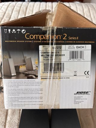 Altavoces Bose Companion 2 Series II