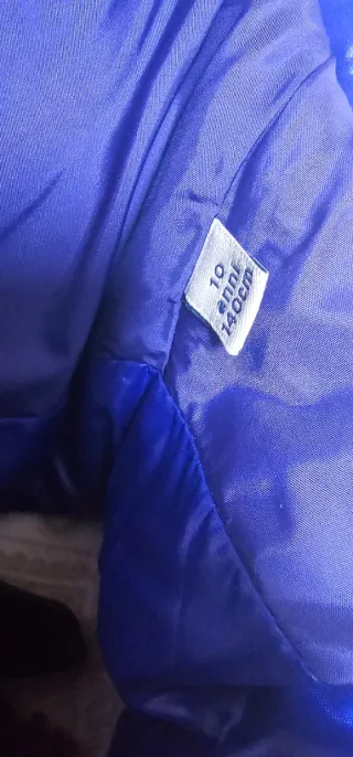 Chaleco Moncler niño azul