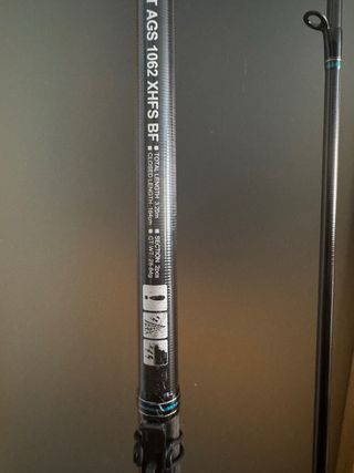Caña de pescar Daiwa Salist II AGS 1062 XHFS