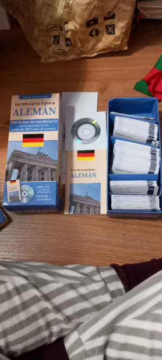 Set Vocabulario Básico Alemán + Guía Gramática