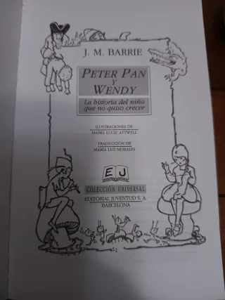 Peter Pan y Wendy, la historia de un niño que no..