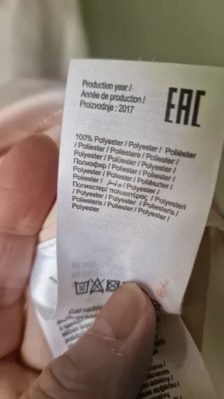 Blusa Vila rosa empolvado Talla L