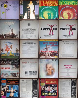 Vinili Collezione Colonne Sonore OST. Lotto n.4