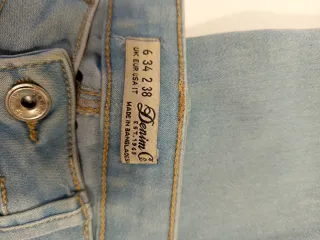 Pantalón vaquero fino talla 34