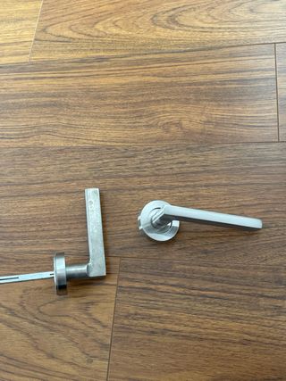 Manillas de puerta de acero inoxidable